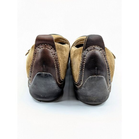 Merrell Plaza Bandeau Tan Suede Mary Jane Ortholit - Picture 9 of 9